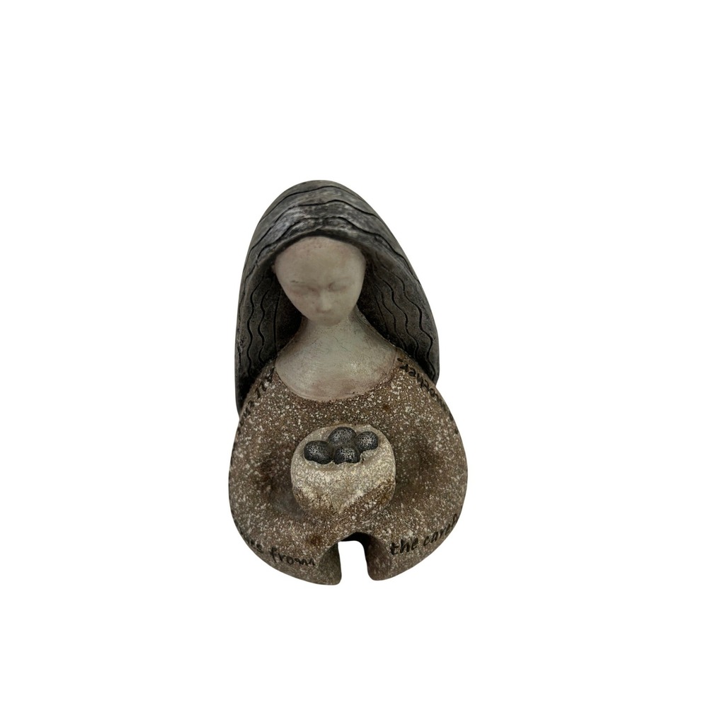 Carson ArtStone Mother Figurine 4.5in Grey Brown Sentimental Statue Home Decor